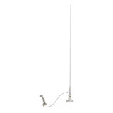 Antena Vhf Marítima Fibra De Vidro 1m Banten Lanchas Barcos