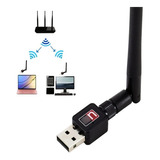 Antena Wi fi Adaptador Receptor Pc Tv Notebook Basico