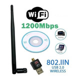 Antena Wi fi Adaptador Wireless 1200mb