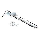 Antena Wireless 25dbi Direcional Yagi 2 4 Ghz Wifi 4g Rp sma