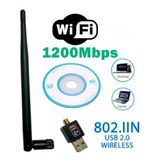 Antena Wireless Usb Wifi 1200mbps Receptor