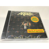 Anthrax Among The Living Cd Lacrado Raro Importado Europeu