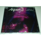 Anthrax Sound Of White Noise cd Lacrado 