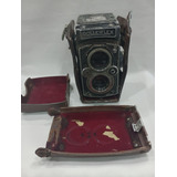 Antiga Câmera Fotográfica Rollei Flex