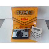 Antiga Câmera Kodak Instamatic 177xf Na Caixa