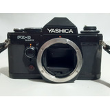Antiga Camera Yashica Fx D Quartz Somente Corpo 