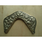 Antiga Chapa De Arreio Em Alpaca Marca Zanello