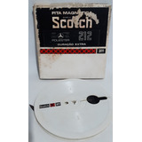 Antiga Fita De Gravador Rolo Scotch 3m 212 Anos 70 80 Pç6