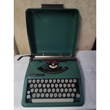 Antiga Máquina De Escrever Olivetti Lettera