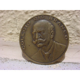 Antiga Medalha Bronze Colégio Rio Branco Ano 1965 