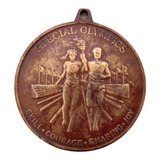 Antiga Medalha Especial Olimpics Skill Courage
