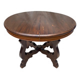 Antiga Mesa De Jantar Madeira Imbuia Estilo Clássico
