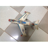 Antiga Miniatura Avião Lata Usaf Fw 988 Made Japan Brinquedo