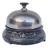 Antiga Sineta Campainha De Mesa A Corda Em Metal C 12023