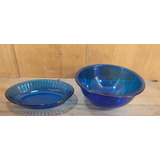Antiga Tijela Bowls Colorex Duralex Azul