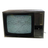 Antiga Tv Analógica Colorida Toshiba
