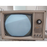 Antiga Tv Valvulada E Preto E