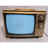 Antiga Tv Zenith 12 Valvulada Funcionando