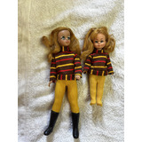 Antigas Boneca Susi Estrela E Mini Doll Valentina