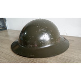 Antigo Capacete De Guerra Modelo Inglês