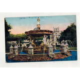 Antigo Cartão Postal Italia Roma Fontana Di Gigli