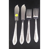 Antigo Cj Para Peixes Em Aço Inox Meridional 4539 Rrdeco