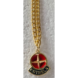 Antigo Colar Correntinha Estrela Original Bonecas Anos 70 80