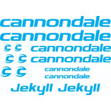 Antigo Grafismo Adesivo Bicicleta Cannondale Jeckyl