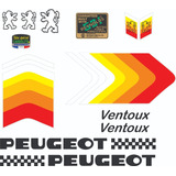 Antigo Grafismo Adesivo Peugeot Ventoux Letras