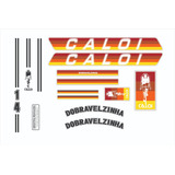 Antigo Grafismo Caloi Berlinetinha Dobravelzinha 1983 Laranj