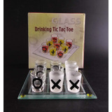 Antigo Jogo Para Xadrez Em Vidro Com Copos Shot 7230 Rrdeco