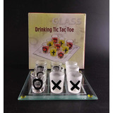 Antigo Jogo Para Xadrez Em Vidro Com Copos Shot 7230 Rrdeco