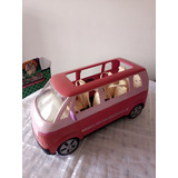 Antigo Microbus Volkswagen Da Barbie 48 Cm
