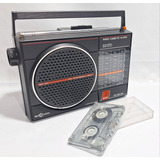 Antigo Motoradio Rcp M31 Radio Toca Fitas Am E Fm Anos 80
