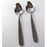 Antigo Par Talheres Colheres Aco Inox Meridional 9729 Rrdeco