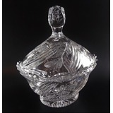 Antigo Pote Bomboniere Cristal