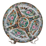 Antigo Prato De Parede Em Porcelana Oriental R 10000