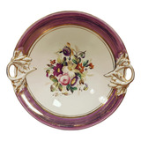 Antigo Prato Elevado Porcelana Kpm krister Polonia 1840 s
