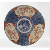 Antigo Prato Imari Porcelana Oriental R 9955