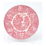 Antigo Prato Sobremesa Porcelana Inglesa Fazendinha