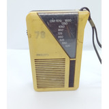 Antigo Rádio Portátil Philips 78 