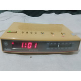 Antigo Rádio Relógio Funcionando Perfeitamente Funcionando A