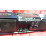 Antigo Radio Sharp Toca Fitas Am E Fm Boombox Anos 80