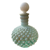 Antigo Raro Frasco Perfumeiro Garrafa Opalina Fenton Glass