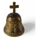 Antigo Raro Sino De Igreja Colecao Em Bronze 12172 Rrdeco