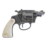 Antigo Revolver De Ferro Brinquedo Espoleta Anos 80
