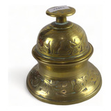 Antigo Sino De Mesa Bronze Ricamente Trabalhado 21461 Rrdeco