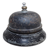 Antigo Sino De Mesa Campainha Em Aço Recepção 8cmx6cm