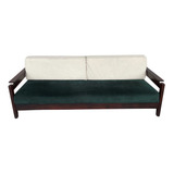 Antigo Sofa Design Anos 60 Fatima Jacaranda Maciço