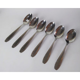 Antigo Talheres 6 Colheres Aco Inox Meridional 14850 Rrdeco